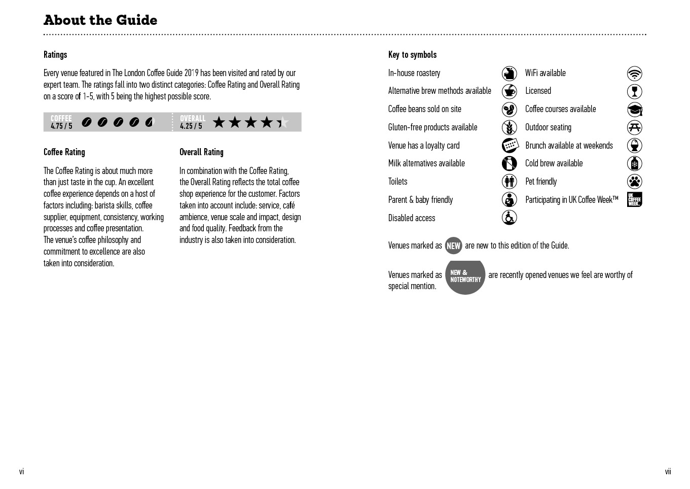 The London Coffee Guide 2019